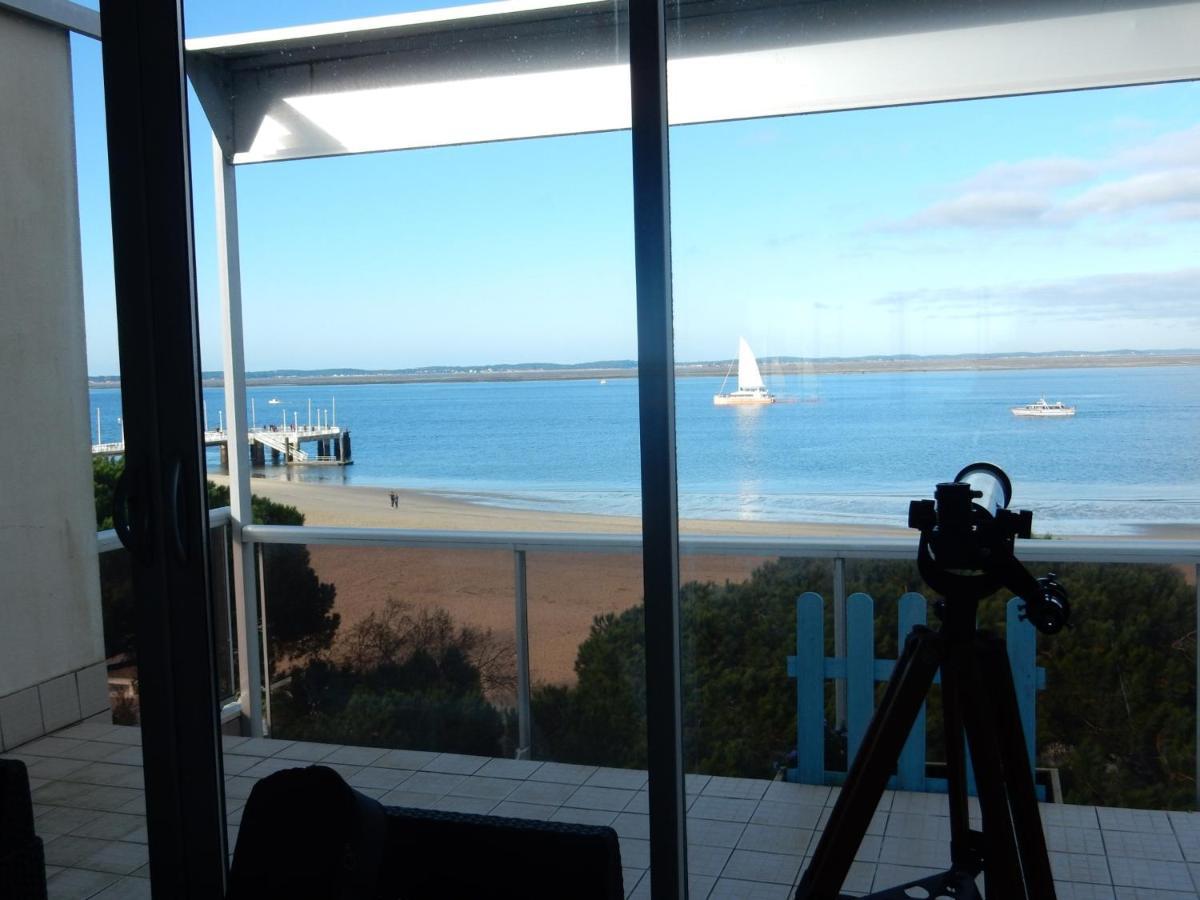 Appartement T3 Au Centre D'Arcachon Avec Vue Mer, Terrasse Et Parking Securise - Fr-1-374-74 מראה חיצוני תמונה